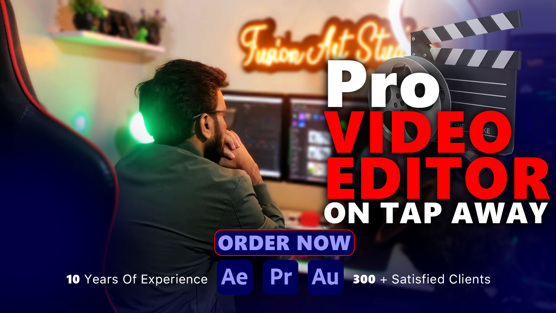 I will do professional youtube video editing and social media ads